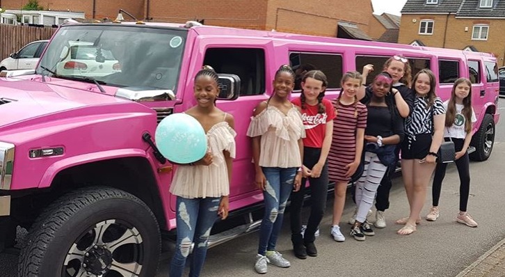 Watford School Prom Limo enjoy