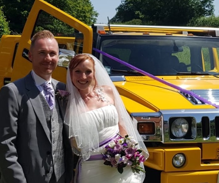 Watford Wedding Car Limo stand