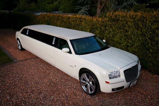 Watford Baby Bentley Limo outside