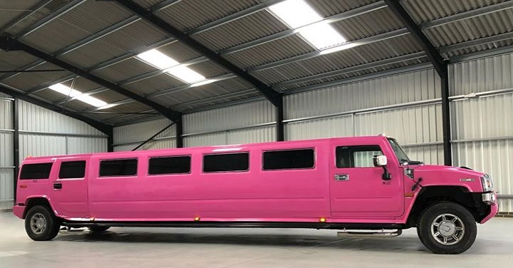 Watford Pink Hummer Limo luxury