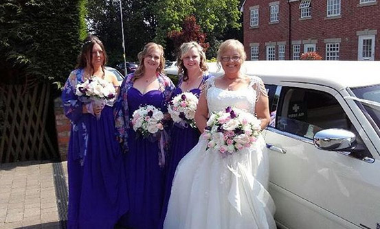 Watford Wedding Car Limo with smile