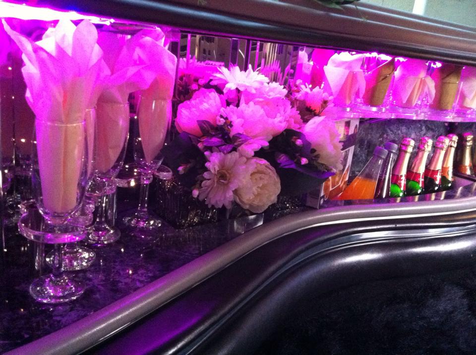 Watford Lincoln Town car flowers